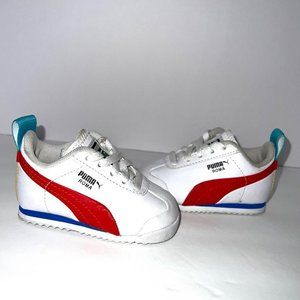 Puma Roma Basic Game White Unisex Size 4C